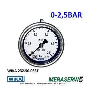 232.50.063T  0-2,5BAR WIKA 